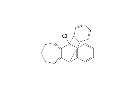 5,11[1',2']-Benzeno-5H-cyclohepta[b]naphthalene, 5-chloro-7,8,9,11-tetrahydro-
