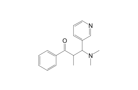 2-Benzoyl(dimethylamino)-1-(3'-pyridyl)propane