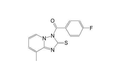 (4-Fluorophenyl)(8-methyl-2-thioxo-2H-[1,2,4]triazolo[1,5-a]pyridin-3-yl)methanone