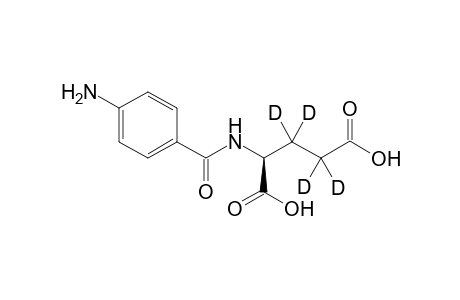 [3',3',4',4'-2H4]-p-Aminobenzoyl-L-glutamic acid