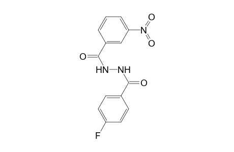 4-Fluoro-N'-(3-nitrobenzoyl)benzohydrazide