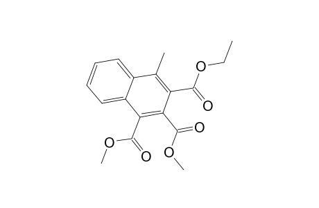 1,2,3-Naphthalenetricarboxylic acid, 4-methyl-, 3-ethyl dimethyl ester