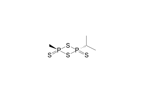 TRANS-2-METHYL-4-ISOPROPYL-2,4-DITHIOXO-1,3,2LAMBDA5,4LAMBDA5-DITHIADIPHOSPHETANE