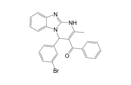 Methanone, [4-(3-bromophenyl)-1,4-dihydro-2-methylpyrimido[1,2-a][1,3]benzimidazol-3-yl]phenyl-
