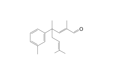 (E)-2,4,7-trimethyl-4-(m-tolyl)oct-2,6-dienal