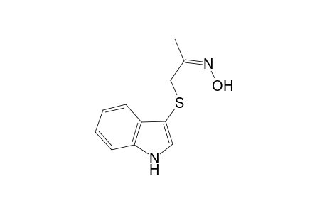 (NZ)-N-[1-(1H-indol-3-ylsulfanyl)propan-2-ylidene]hydroxylamine
