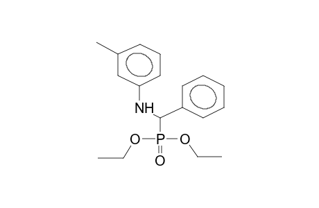 DIETHYL ALPHA-(META-METHYLPHENYL)AMINOBENZYLPHOSPHONATE