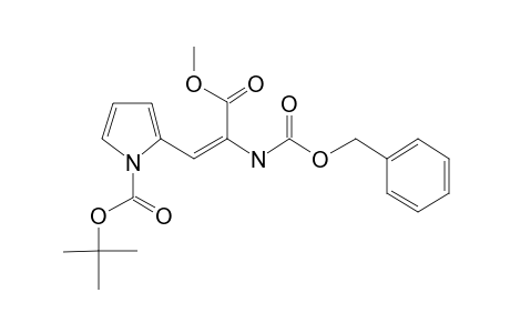 Propenoic acid, 2-benzyloxycarbonylamino-3-[N-T-BUTYLOXYCARBONYL2-imidazolyl]-,