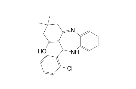 11-(2-chlorophenyl)-3,3-dimethyl-3,4,10,11-tetrahydro-2H-dibenzo[b,e][1,4]diazepin-1-ol