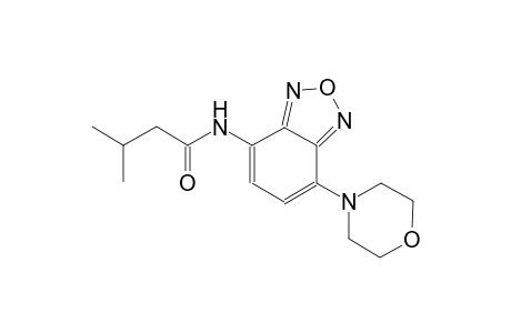3-methyl-N-[7-(4-morpholinyl)-2,1,3-benzoxadiazol-4-yl]butanamide