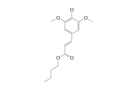 N-BUTYL-3,5-DIMETHOXY-4-HYDROXY-CINNAMATE