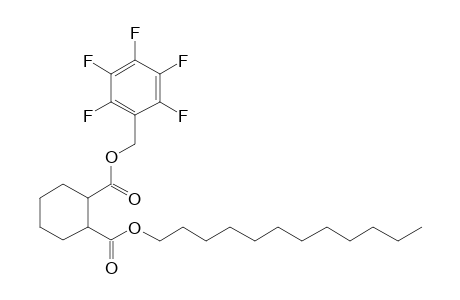 1,2-Cyclohexanedicarboxylic acid, dodecyl pentafluorobenzyl ester