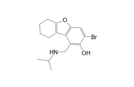 3-bromo-1-[(isopropylamino)methyl]-6,7,8,9-tetrahydrodibenzo[b,d]furan-2-ol