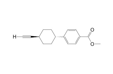 Methyl 4-(trans-4-ethynylcyclohexyl)benzoate