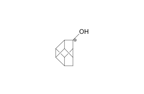 6-Hydroxy-pentacyclo(5.3.0.0.0)decan-6-onium cation