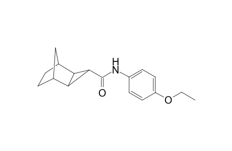 Tricyclo[3.2.1.0(2.4)]octane-3-carboxamide, N-(4-ethoxyphenyl)-