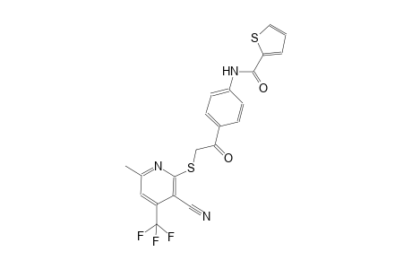 2-thiophenecarboxamide, N-[4-[2-[[3-cyano-6-methyl-4-(trifluoromethyl)-2-pyridinyl]thio]acetyl]phenyl]-