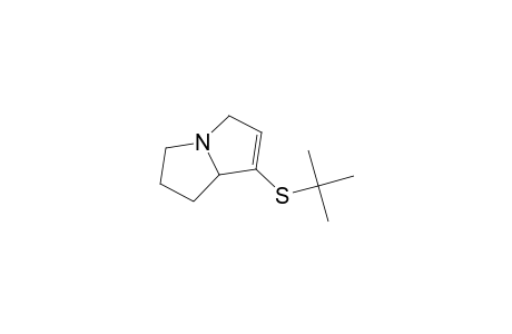 1H-Pyrrolizine, 7-[(1,1-dimethylethyl)thio]-2,3,5,7a-tetrahydro-, (.+-.)-