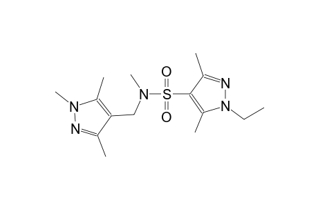 1H-pyrazole-4-sulfonamide, 1-ethyl-N,3,5-trimethyl-N-[(1,3,5-trimethyl-1H-pyrazol-4-yl)methyl]-