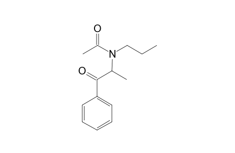 N-Propyl-1-phenyl-2-aminopropan-1-one AC