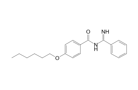 N-[4-(n-Hexyloxy)benzoyl]benzamidine