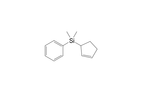1-cyclopent-2-enyl-dimethyl-phenylsilane