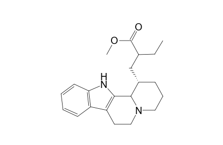 1,14-Secoeburnamenine-14-carboxylic acid, 14,15-dihydro-, methyl ester, (.+-.)-