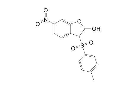 6-Nitro-3-(toluene-4-sulfonyl)-2,3-dihydrobenzofuran-2-ol