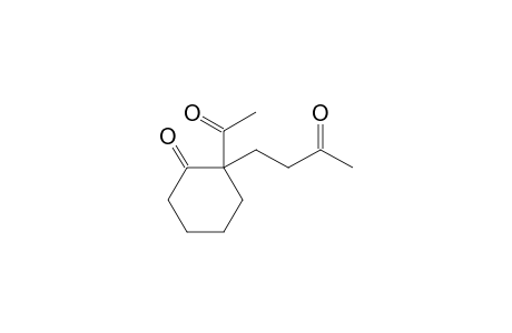 2-Acetyl-2-(3-ketobutyl)cyclohexanone