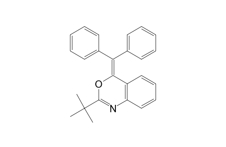 2-Tert-Butyl-4-(diphenylmethylene)-4H-3,1-benzoxazine