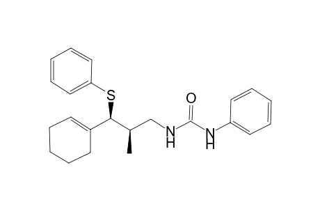 1-((2R,3S)-3-Cyclohex-1-enyl-2-methyl-3-phenylsulfanyl-propyl)-3-phenyl-urea