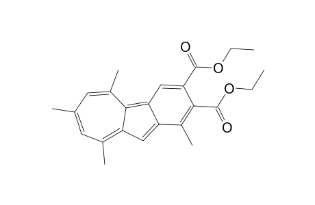 Diethyl 4,6,8,10-tetramethylbenz[a]azulene-2,3-dicarboxylate