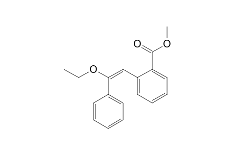 2-[(E)-2-ethoxy-2-phenyl-vinyl]benzoic acid methyl ester
