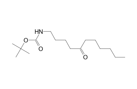 tert-Butyl (N-(5-oxoundecyl)amino)methanoate