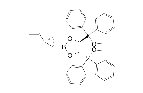 (4R,5R)-4,5-Bis-(methoxy-diphenyl-methyl)-2-((1R,2S)-2-vinyl-cyclopropyl)-[1,3,2]dioxaborolane