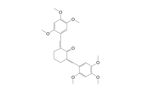 2,6-bis(2,4,5-trimethoxybenzylidene)cyclohexanone
