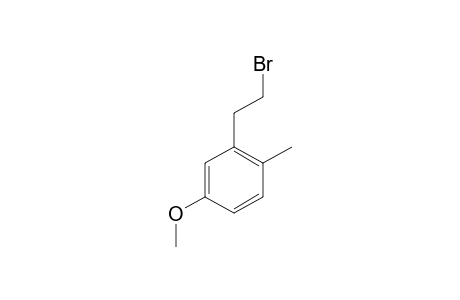 2-(2-Bromoethyl)-4-methoxy-1-methylbenzene