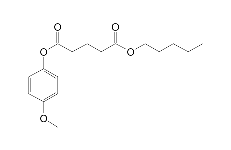 Glutaric acid, 4-methoxyphenyl pentyl ester