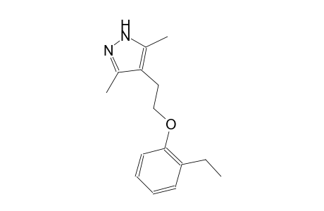 2-(3,5-dimethyl-1H-pyrazol-4-yl)ethyl 2-ethylphenyl ether
