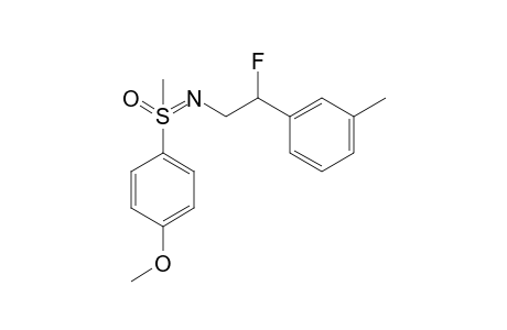 {[2-Fluoro-2-(m-tolyl)ethyl]imino}(4-methoxyphenyl)(methyl)-.lambda.6-sulfanone