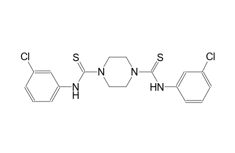 N~1~,N~4~-bis(3-chlorophenyl)-1,4-piperazinedicarbothioamide