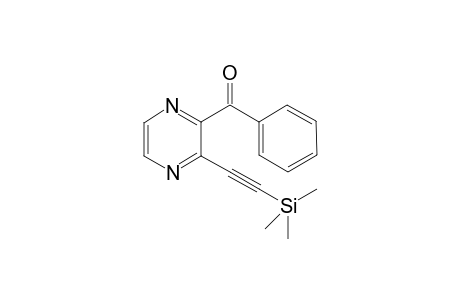 Phenyl{3-[(trimethylsilyl)ethynyl]pyrazin-2-yl}methanone