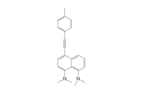 1,8-Bis(dimethylamino)-4-(p-tolylethynyl)naphthalene