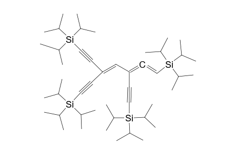 rac-1,7-Bis(triisopropylsilyl)-3,5-bis[(triisopropylsilyl)ethynyl]hepta-1,2,4-triene-6-yne