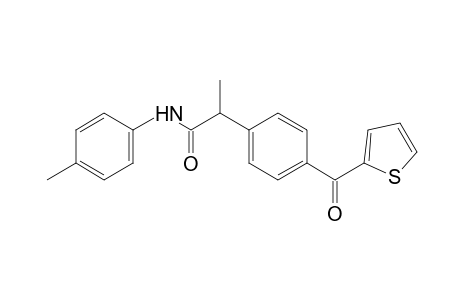 4-(2-thenoyl)-p-hydratropotoluidide