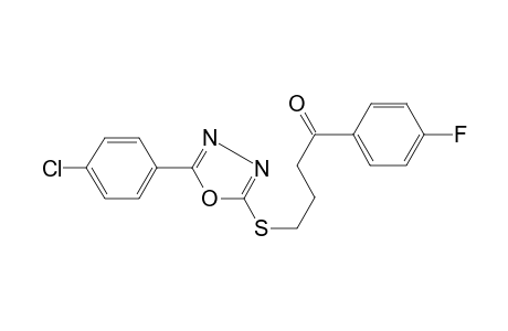 4-[5-(4-Chloro-phenyl)-[1,3,4]oxadiazol-2-ylsulfanyl]-1-(4-fluoro-phenyl)-butan-1-one