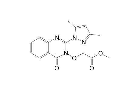 methyl [(2-(3,5-dimethyl-1H-pyrazol-1-yl)-4-oxo-3(4H)-quinazolinyl)oxy]acetate