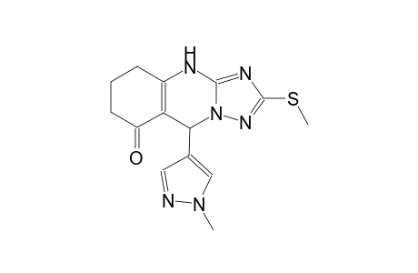 9-(1-methyl-1H-pyrazol-4-yl)-2-(methylsulfanyl)-5,6,7,9-tetrahydro[1,2,4]triazolo[5,1-b]quinazolin-8(4H)-one