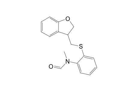 N-{2-[(2,3-Dihydro-1-benzofuran-3-yl)methylsulfanyl]phenyl}-N-methylformamide