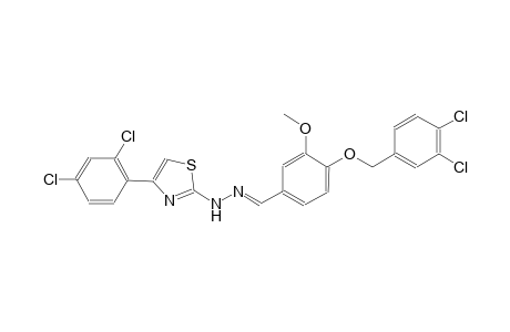 4-[(3,4-dichlorobenzyl)oxy]-3-methoxybenzaldehyde [4-(2,4-dichlorophenyl)-1,3-thiazol-2-yl]hydrazone